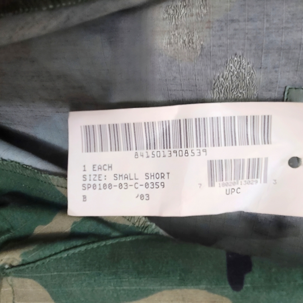 Vintage NWT BDU Military Jacket - Picture 4 of 5